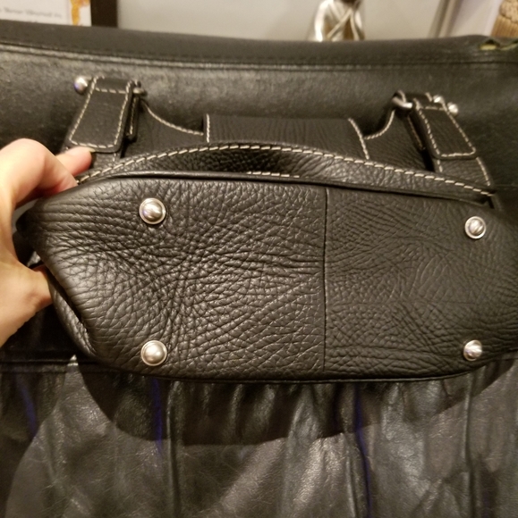 a. Testoni Leather Purse - Picture 6 of 8